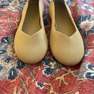 Rothy's The Flat in Tan Women's